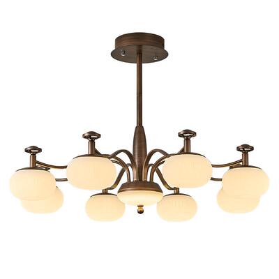 帕莎中古客厅吊灯法式复古灯具