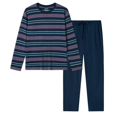 舒雅男士棉莫代尔家居服套装