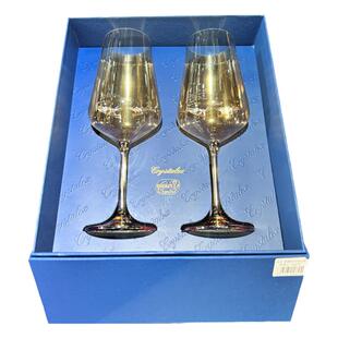 莱克斯捷克原装进口无铅水晶轻奢高档家用白葡萄酒杯创意简约酒杯