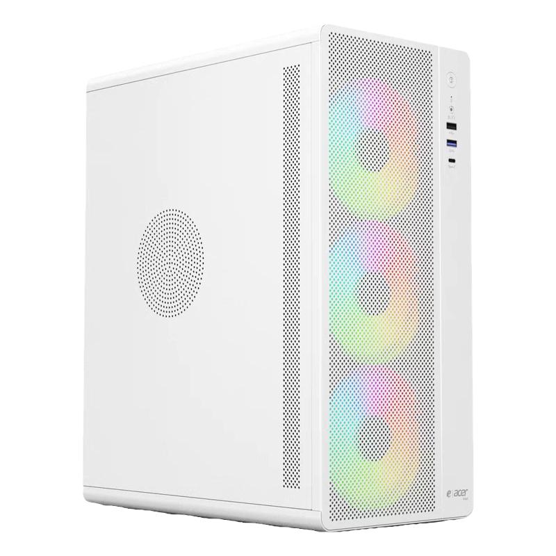 Acer/宏碁U510游戏机箱紧凑ATX机箱台式机水冷机箱matx主机箱白色
