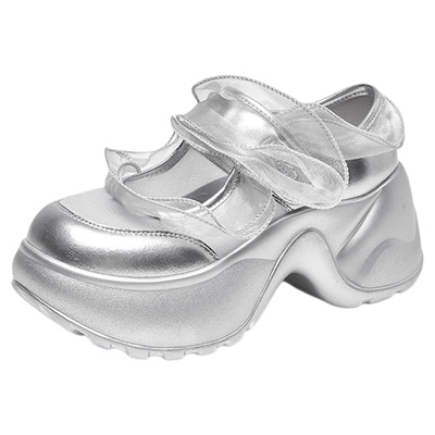 LeeCooper厚底玛丽珍鞋女款2026新款春季7cm增高浅口时尚休闲女鞋