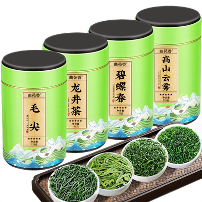 四大绿茶500g浓香耐泡型一次喝遍