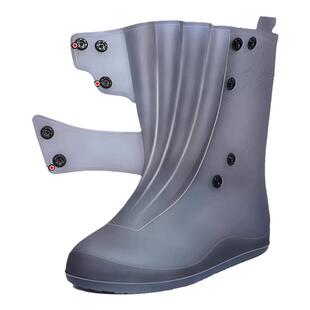 防水鞋套防滑加厚耐磨男女款防雨鞋套下雨天雨鞋套高筒雨靴套登山