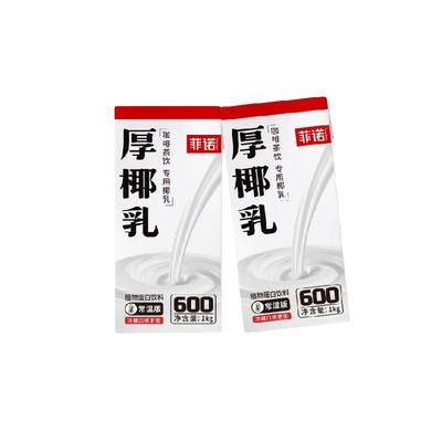 菲诺厚椰乳植物蛋白饮料门店同款