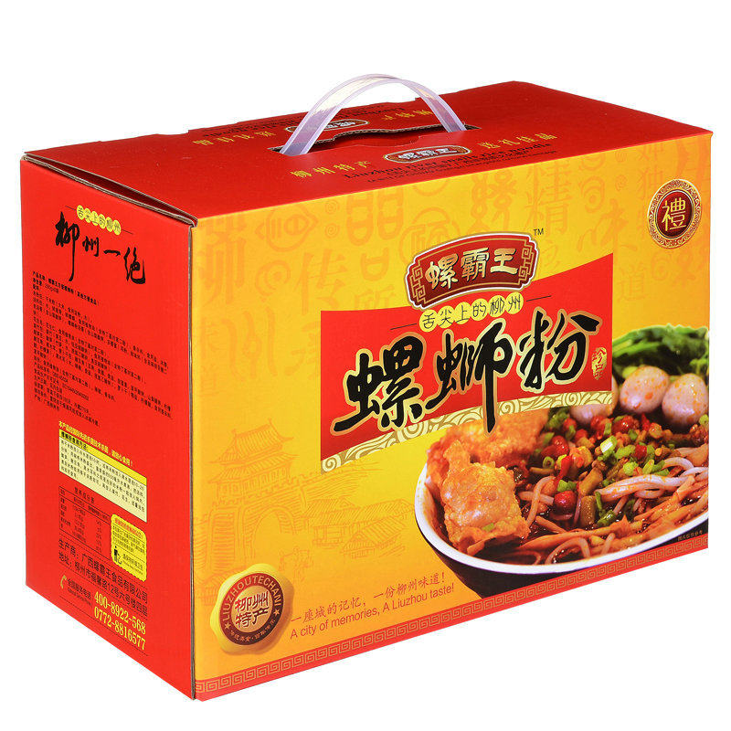 螺霸王螺狮粉经典原味礼盒装老字号柳州螺蛳粉麻辣味加菌菇鸭脚煲