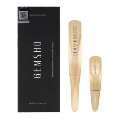 官网正品GEMSHO眼睫毛增长液膏女浓密眉毛生长精华营养液睫美秀