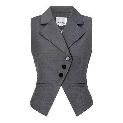 精纺羊毛套装定格高阶摩登腔调