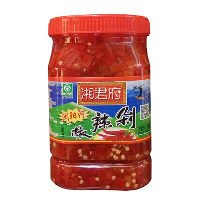 湘君府包邮浏阳河1000g剁辣椒