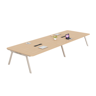 会议桌办公桌椅组合商务办公桌简约现代办公室大型商务洽谈桌