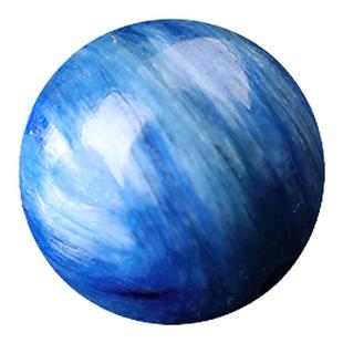 9A优选天然玉化蓝晶石散珠子手串男女士手链diy手工水晶多宝项链