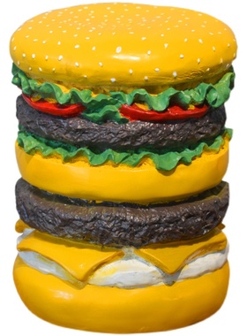创意个性汉堡包装饰品