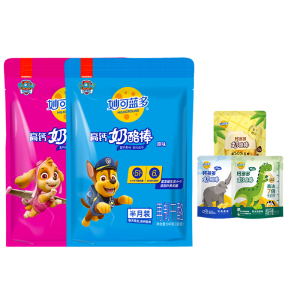 【烈燃618！11号0元付定】发顺丰妙可蓝多汪汪队高钙奶酪棒75支