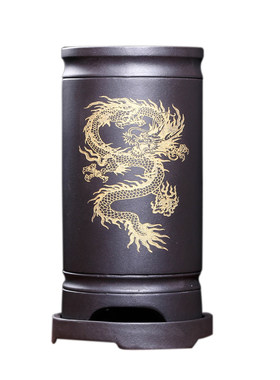 紫砂花盆古典紫砂简约家用透气