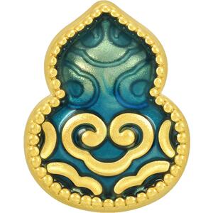周生生黄金足金charme转运珠葫芦