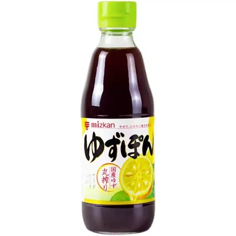 日本原装进口mizkan味滋康柚子醋食醋凉拌调味汁寿司日式料理蘸汁
