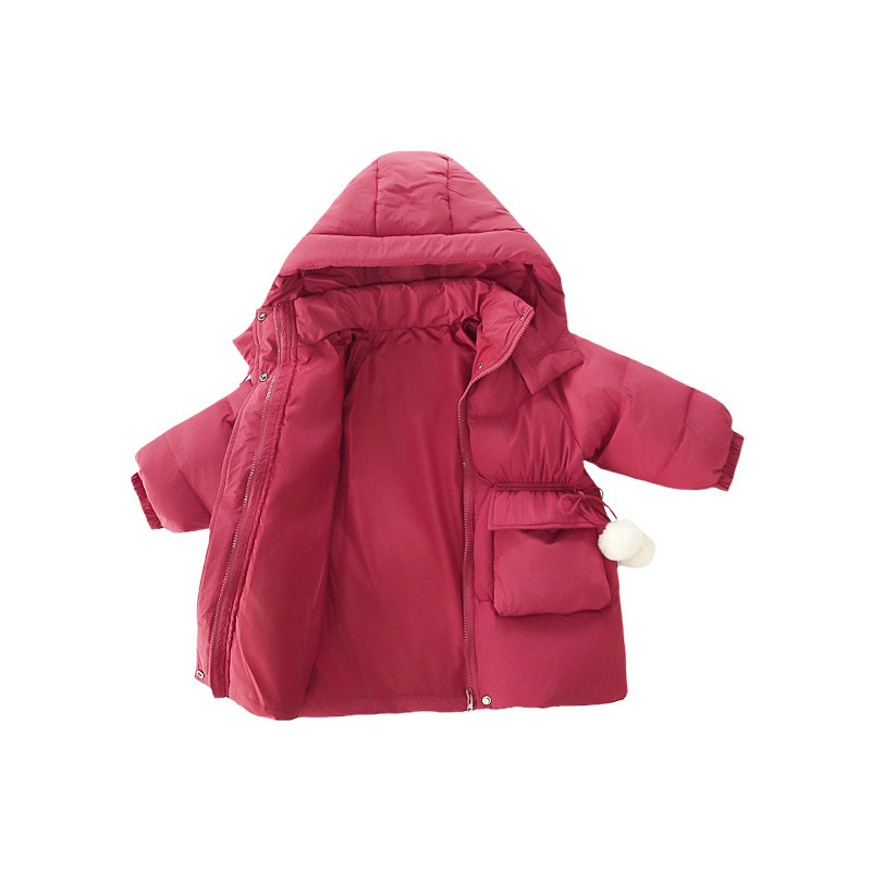 女童羽绒服冬季2025加厚新款