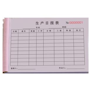 生产日报表二联销货库存盘点加工表仓库领料单车间工作调拨单任务下单计划通知登记本采购申请单每日销售报表