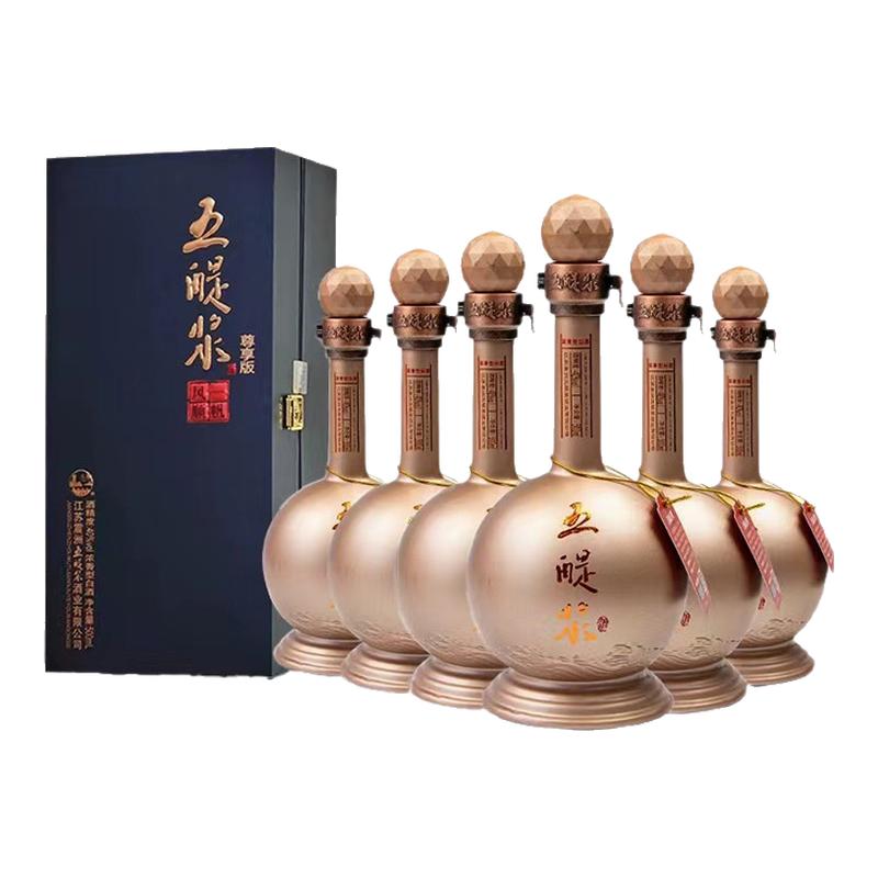 五醍浆 一帆风顺尊享40度500ml*6瓶整箱装浓香型纯粮白酒中秋送礼