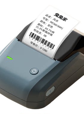 精臣B1服装吊牌标签打印机