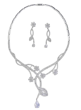 高级感新娘超闪锆石结婚宴会饰品