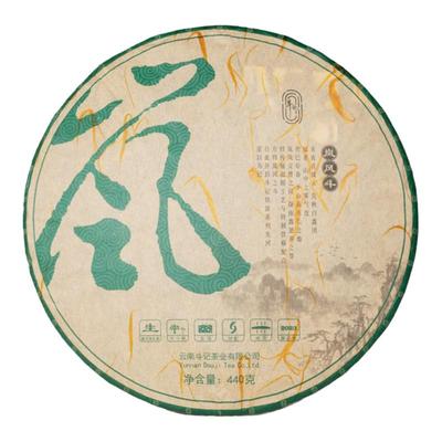 斗记云南普洱茶岚风斗铁饼蜜香