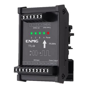 差分转集电极TTL转HTL伺服编码器信号转换器差分转单端模块直插式