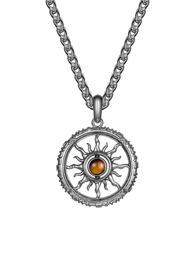 SinceYou太阳神之眼项链男潮牌