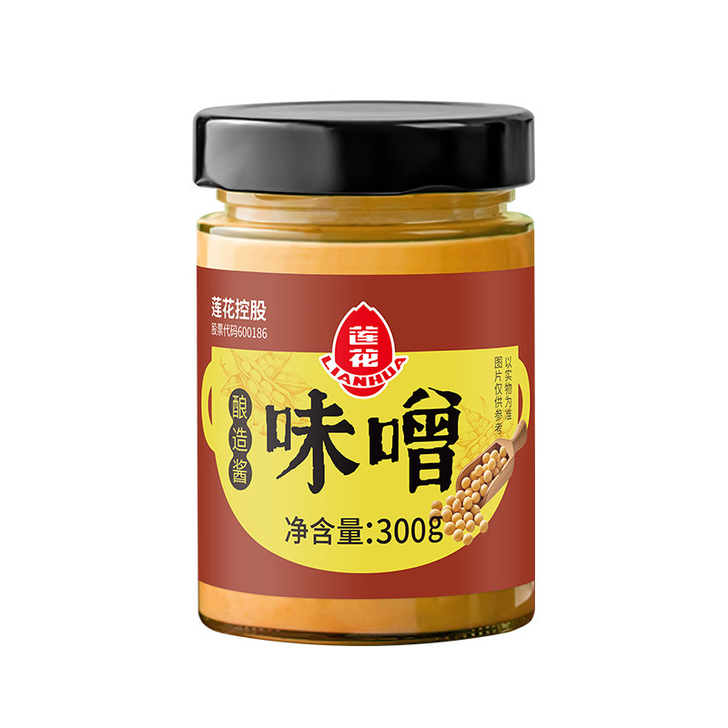 莲花味噌酱300g家用味增酱调味豆瓣味增汤包日式速食风味拉面汤料