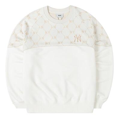 MLB运动卫衣男女NY复古老花渐变