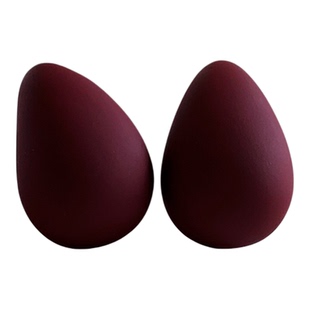 小众复古红色水滴耳钉女简约高级感气质纯银针耳环2025新爆款耳饰