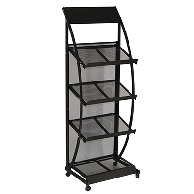 展纳报刊架金属设计办公室资料架