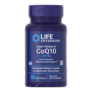 沿寿LIFE辅酶q10备孕高含量200mg还原型泛醇卵子质量美国原装进口