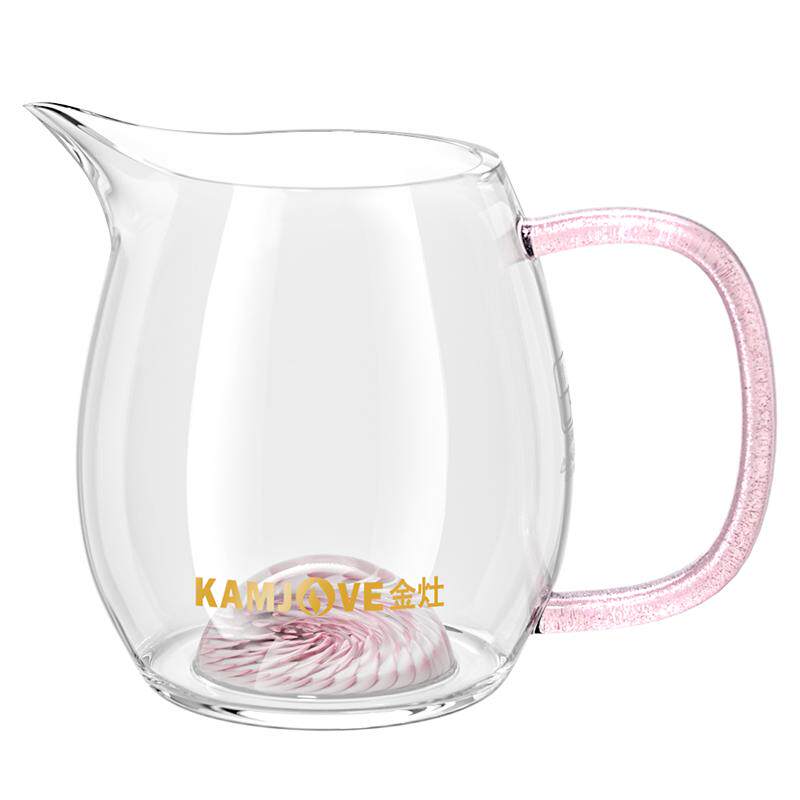 金灶耐高温玻璃茶水分离杯