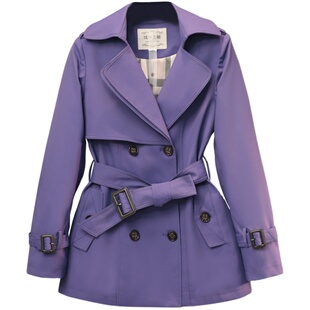 今年小个子风衣2026新款外套女春款短款气质流行外衣高端时尚春秋