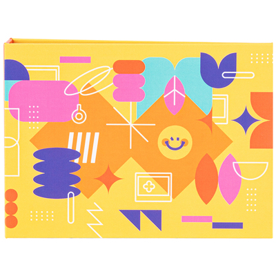 富士新品暖橙一刻宽幅相册