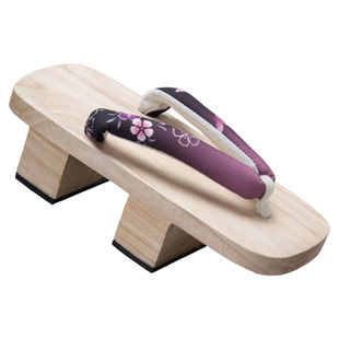 木屐与山谷男士女士原木二齿日式木头人字拖COS拖鞋夹脚拖免邮夏