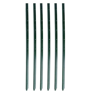 围栏立柱铁丝网立柱塑料网三角y型立柱庭院三角户外围栏铸铁立柱