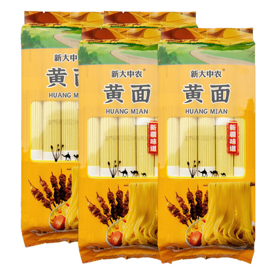 新疆拉条子黄面大盘鸡面2斤装
