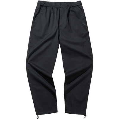 安踏男复古宽松校园直筒裤