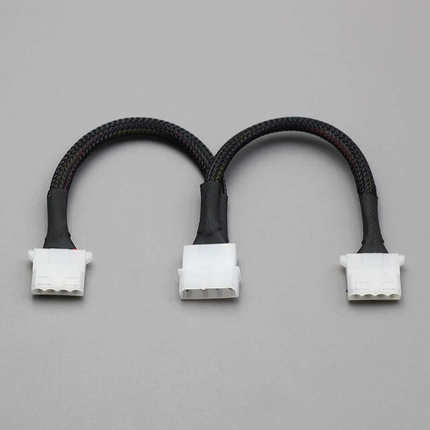 电源大4P一分二转接线 电脑D口IDE一分三 线 大4Pin延长线1转2 3