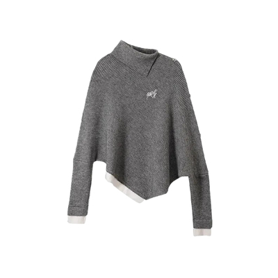 慵懒风通勤百搭毛衣宽松针织衫