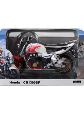 俊基1/12本田cb1300模型仿真合金复古机车玩具CB400 650 1000摆件