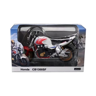 俊基1/12本田cb1300模型仿真合金复古机车玩具CB400 650 1000摆件