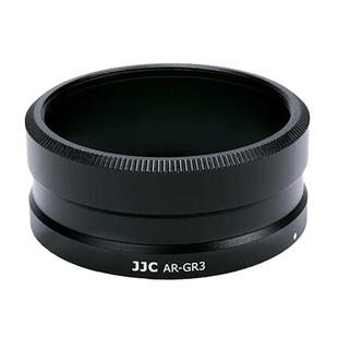 JJC适用理光GR3 GR4转接环GR3X HDF转接筒GW-4 GT-2广角镜头GA-3/2/1增距镜长焦镜滤镜gr3相机gr3x hdf配件