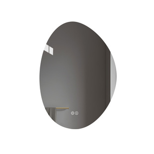 椭圆异形智能浴室镜带灯卫浴不规则圆形镜子卫生间洗漱化妆镜壁挂