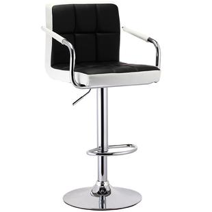 吧台椅家用吧椅升降高凳子靠背高脚凳前台椅子收银台酒吧吧凳简约