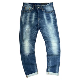 清仓！拳头牛裤！一贯的高品质和好版型！男士水洗棉质弹力牛仔裤
