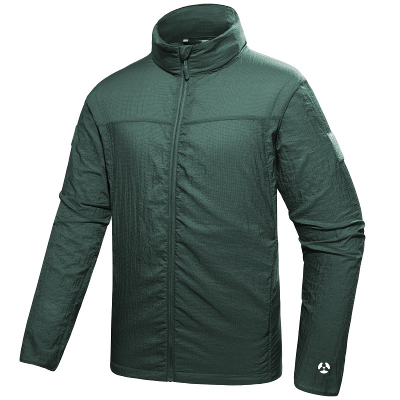 户外战术防晒风衣男春夏透气速干皮肤衣立领防风防水军迷轻薄外套