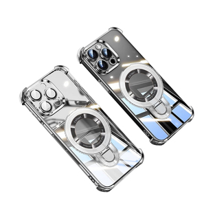 隐形磁吸支架我龙适用华为pura70手机壳pura80保护套p60pro+十P50e新款p40por全包ultra高级感p30带镜头膜p80