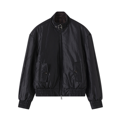 VLABMADE哑光蜡面双面穿棉服夹克